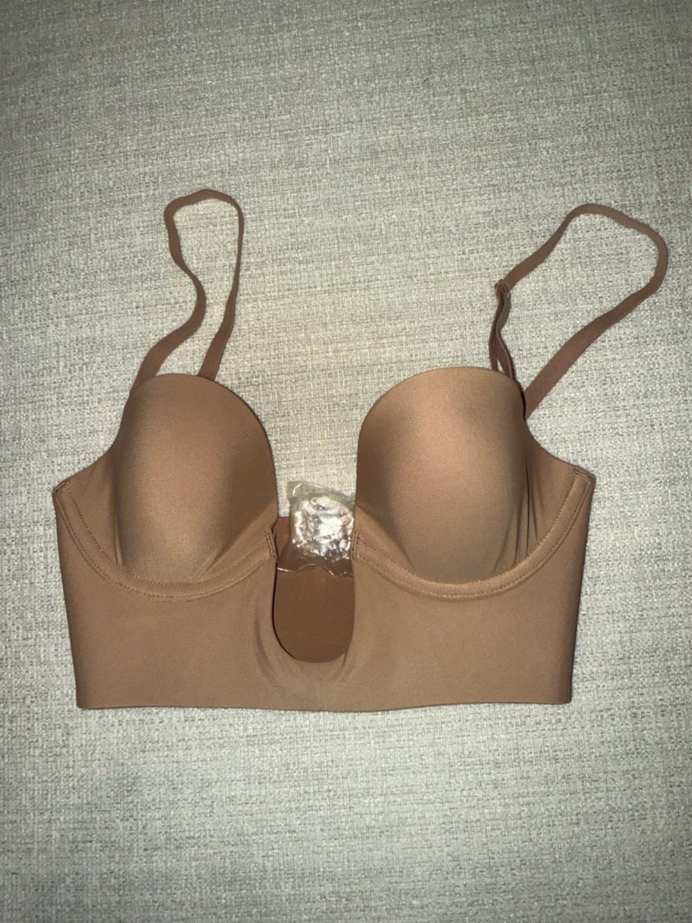 SKIMS Deep Plunge Sleepwear Bra